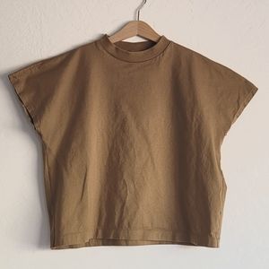 Uniqlo french neck tee